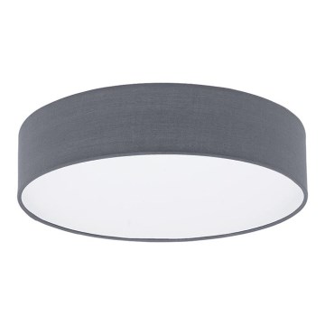 Eglo 32893 - Plafonnier REVILLA 1xE27/40W/230V tm. gris