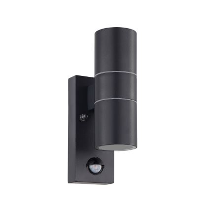 Eglo - Applique murale LED extérieure avec détecteur 2xGU10/3W/230V IP44