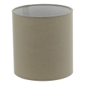 Eglo 32913 - Abat-jour universel TUNJA pour culot E27, Ø 15 cm, taupe