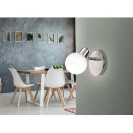 Eglo 32925 - Applique murale orientable LED dimmable COMBA 1xE14/6W/230V chrome mat