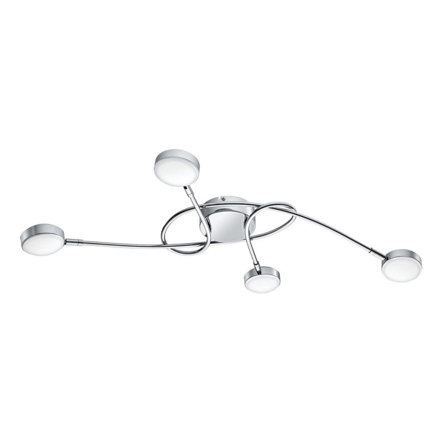 Eglo 32996 - Plafonnier LED SALTO 4xLED/5,4W/230V chrome brillant