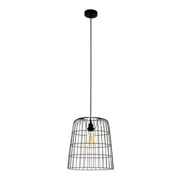 Eglo 33019 - Suspension avec fil LONGBURGH 1xE27/60W/230V diamètre 33,5 cm