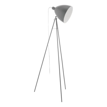 Eglo 33095 - Lampadaire DUNDEE 1xE27/60W/230V gris