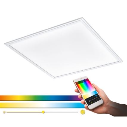 Eglo 33204 - Luminaire RGBW à intensité variable SALOBRENA-C LED/34W/230V 2700-6500K + télécommande
