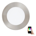 Eglo 33214 - Spot encastré LED RGBW dimmable FUEVA-C LED 5,4 W 230 V Ø 12 cm