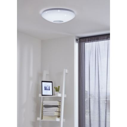 Eglo 33218 - Plafonnier LED RGBW dimmable VOLTAGO-C LED/17W/230V 2700-6500K Ø 38 cm