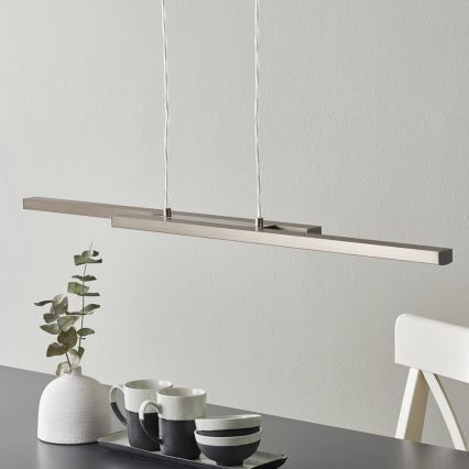 Eglo 33232 - Suspension LED RGBW dimmable sur câble FRAIOLI-C LED/34W/230V chrome mat