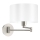 Eglo 33269 - Applique murale PASTERI 1xE27/60W/230V chrome mat/blanc