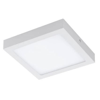 Eglo 33316 - Plafonnier LED RGBW dimmable FUEVA-C LED/15,6W/230V 2700-6500K 22,5 x 22,5 cm blanc