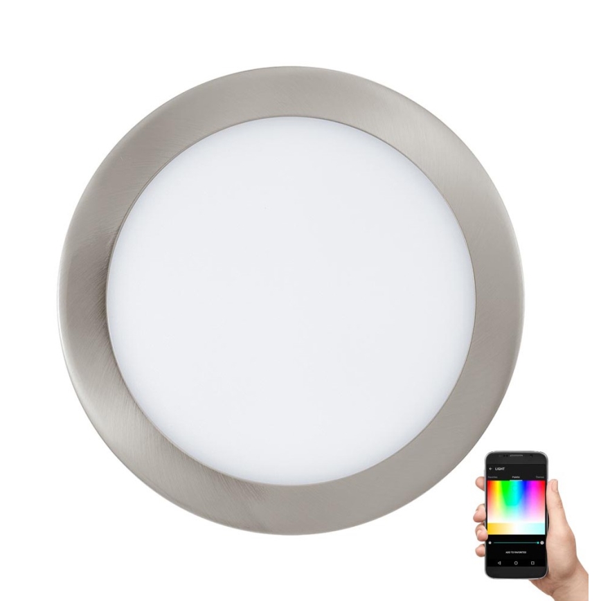 Eglo 33317 - Luminaire encastré LED RGBW dimmable FUEVA-C LED/15,6W/230V 2700–6500K Ø 22,5 cm