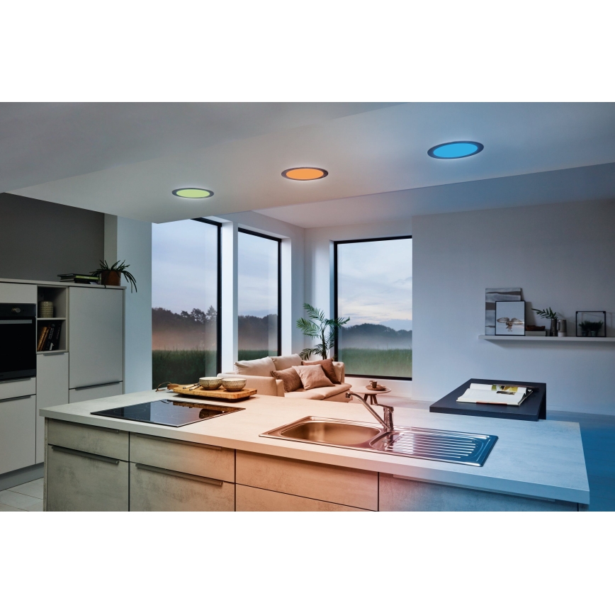 Eglo 33317 - Luminaire encastré LED RGBW dimmable FUEVA-C LED/15,6W/230V 2700–6500K Ø 22,5 cm