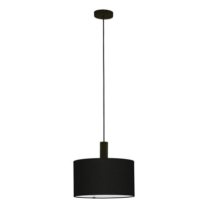 Eglo 33354 - Suspension sur câble AMANI 1xE27/60W/230V Ø 38 cm noir