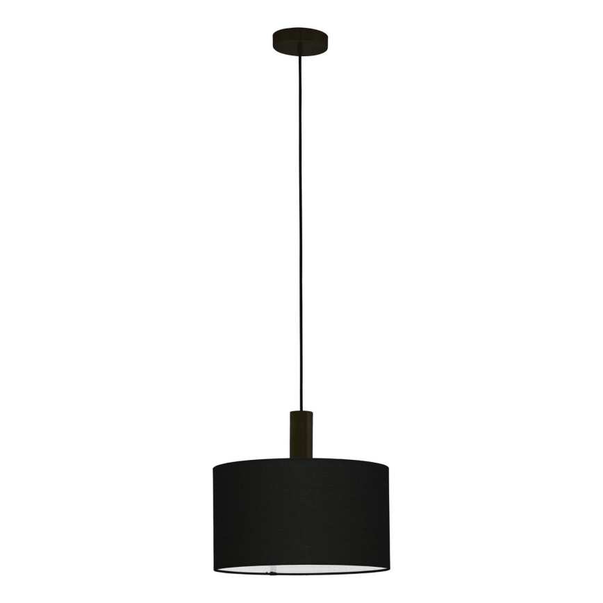 Eglo 33354 - Suspension sur câble AMANI 1xE27/60W/230V Ø 38 cm noir