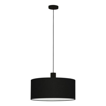 Eglo 33355 - Suspension AMANI sur câble 1xE27/60W/230V Ø 53 cm noir