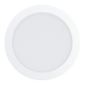 Eglo 33368 - Plafonnier encastré LED FUEVA BASIC LED/16,2W/230V Ø 22 cm blanc