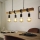 Eglo 33378 - Suspension filaire LED TOWNSHEND 4xE27/4W/230V 2200K beige/noir