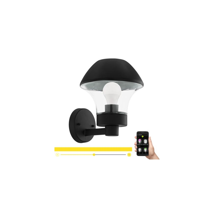 Eglo 33567 - Applique murale d'extérieur LED dimmable VERLUCCA-C 1xE27/9W/230V IP44