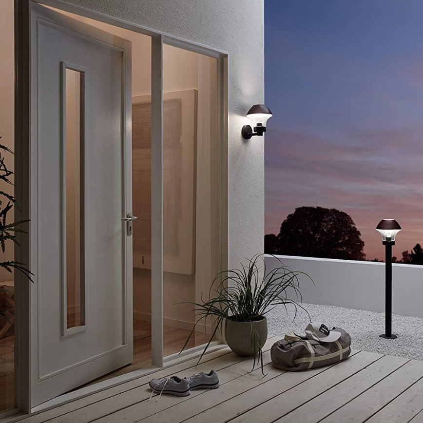 Eglo 33568 - Lampe LED d'extérieur dimmable VERLUCCA-C 1xE27/9W/230V IP44