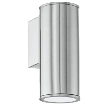 Eglo 33581 - Applique murale d'extérieur LED RGBW dimmable RIGA 1xGU10/5W/230V 2700-6500K IP44 chrome mat