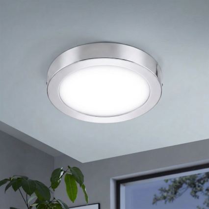 Eglo 33667 - Plafonnier LED RGBW à intensité variable salle de bain FUEVA-C LED21W/230V d. 30 cm IP44