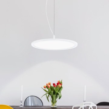 Eglo 33675 - Suspension filaire RGBW à intensité variable CERIGNOLA-C LED/21W/230V 2700-6500K + Télécommande