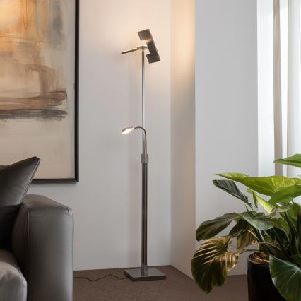 Eglo 33817 - LED à intensité variable tactile lampadaire SOLANO LED/30W/230V + LED/4W