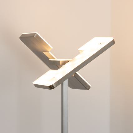 Eglo 33817 - LED à intensité variable tactile lampadaire SOLANO LED/30W/230V + LED/4W