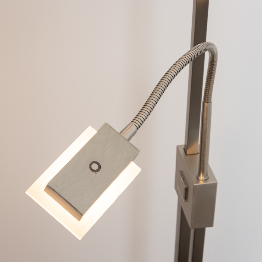 Eglo 33817 - LED à intensité variable tactile lampadaire SOLANO LED/30W/230V + LED/4W