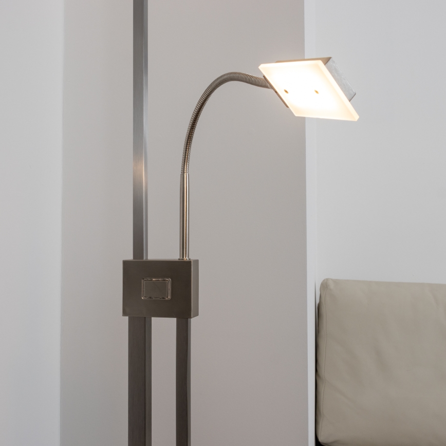 Eglo 33817 - LED à intensité variable tactile lampadaire SOLANO LED/30W/230V + LED/4W