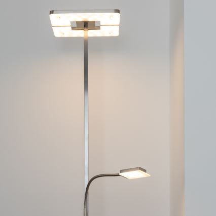 Eglo 33817 - LED à intensité variable tactile lampadaire SOLANO LED/30W/230V + LED/4W