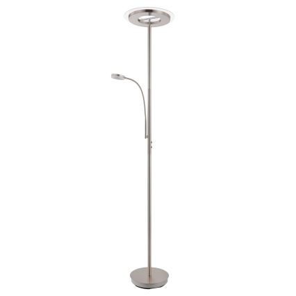 Eglo 33849 - Lampadaire tactile à intensité variable SOLANO LED/30W/230V + LED/4W