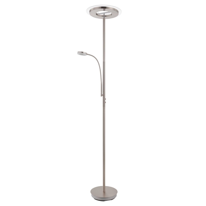 Eglo 33849 - Lampadaire tactile à intensité variable SOLANO LED/30W/230V + LED/4W