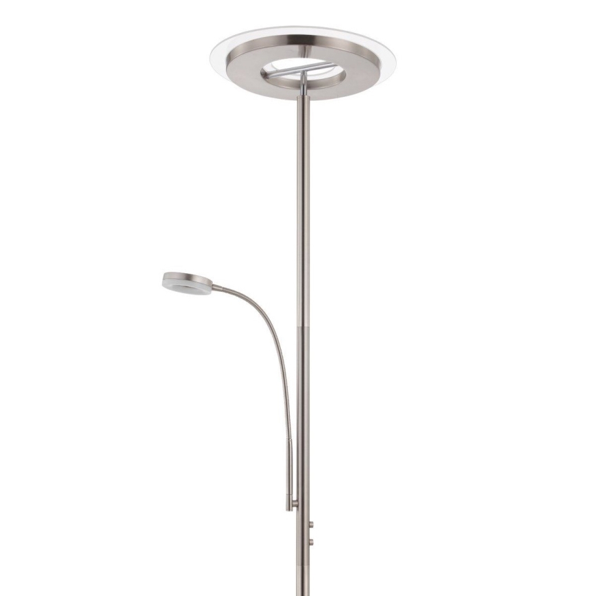 Eglo 33849 - Lampadaire tactile à intensité variable SOLANO LED/30W/230V + LED/4W