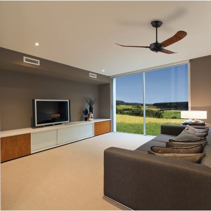 Eglo - Ventilateur de plafond + télécommande