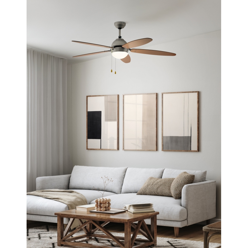 Eglo - Ventilateur de plafond 1xE14/60W/230V