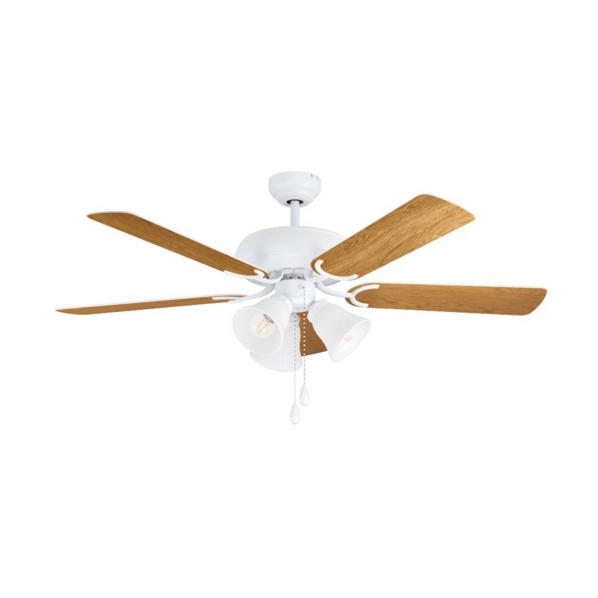 Eglo 35076 - Ventilateur de plafond LAS PALMAS 3xE27/40W/230V marron