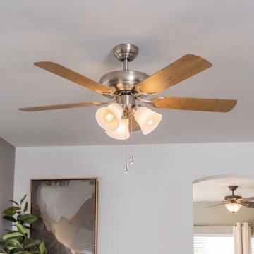 Eglo 35077 - Ventilateur de plafond LAS PALMAS 3xE27/40W/230V