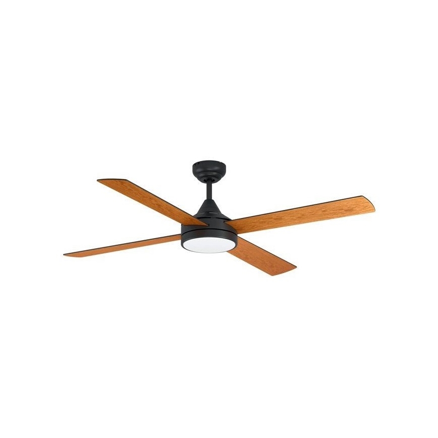 Eglo - Ventilateur de plafond LED à intensité variable LED/20W/230V + télécommande noir