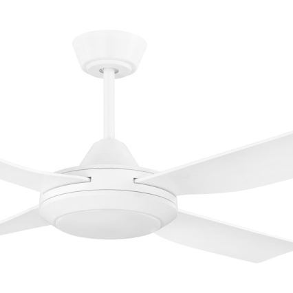 Eglo - Ventilateur de plafond LED/20W/230V blanc + télécommande