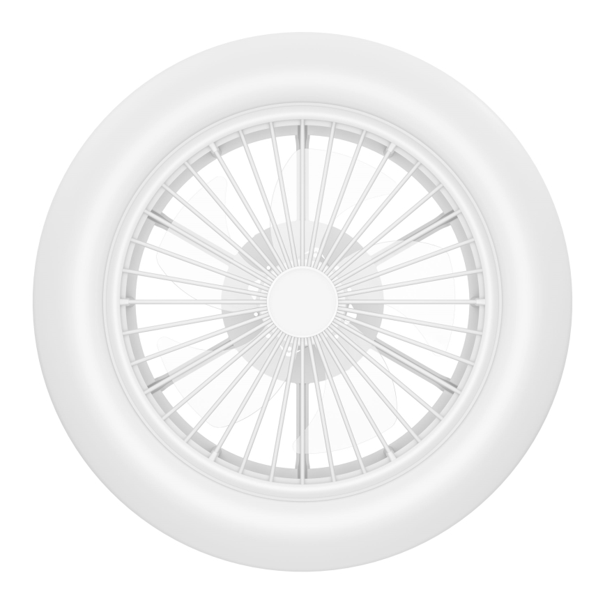 Eglo - Ventilateur de plafond LED à intensité variable LED/25,5W/230V blanc 2700-6500K + télécommande