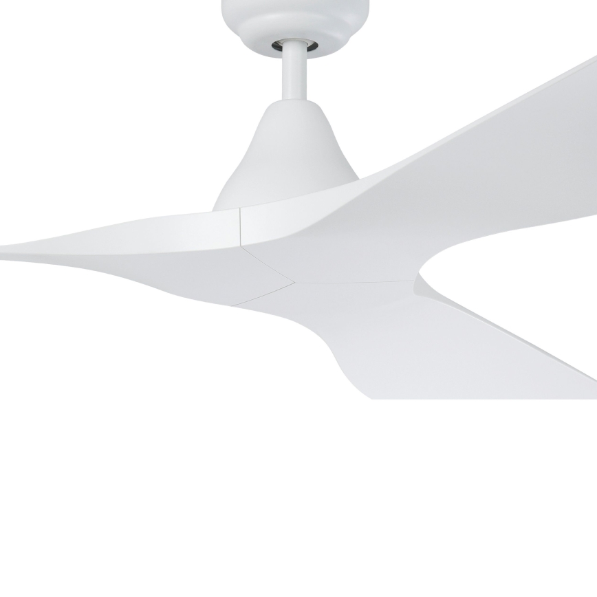 Eglo - Ventilateur de plafond Ø 132 cm, blanc + télécommande