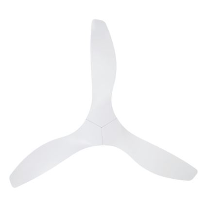 Eglo - Ventilateur de plafond Ø 132 cm, blanc + télécommande