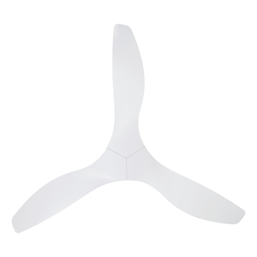 Eglo - Ventilateur de plafond Ø 132 cm, blanc + télécommande