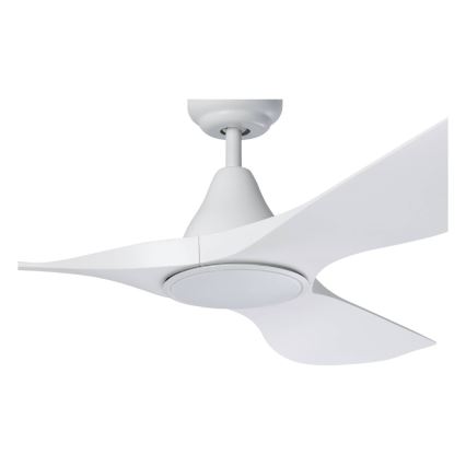Eglo - Ventilateur de plafond LED/19 W/230 V Ø 132 cm blanc + télécommande