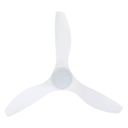 Eglo - Ventilateur de plafond LED/19 W/230 V Ø 132 cm blanc + télécommande