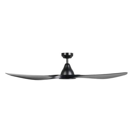 Eglo - Ventilateur de plafond LED/20W/230V 3000/4000/5000K Ø 132 cm noir + télécommande