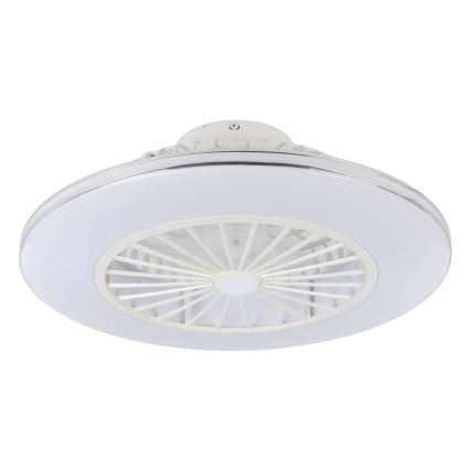 Eglo - Ventilateur de plafond LED dimmable 3xLED/12,6W/230V Ø 55 cm blanc + télécommande