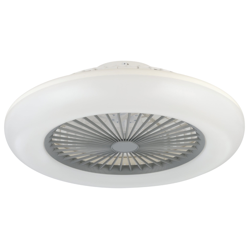Eglo - ventilateur de plafond LED dimmable 3xLED/12,6W/230V 2700-6500K Ø 55 cm gris + télécommande