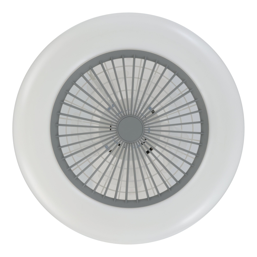 Eglo - ventilateur de plafond LED dimmable 3xLED/12,6W/230V 2700-6500K Ø 55 cm gris + télécommande