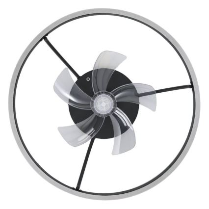 Eglo - Ventilateur de plafond LED RGBW dimmable LED/36W/230V 3000-6500K noir + télécommande